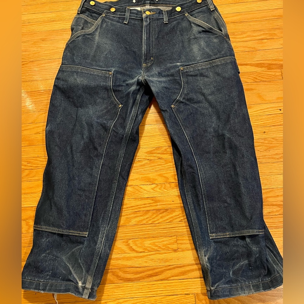 CARHARTT HEAVY DUTY DOUBLE FRONT WORK PANTS